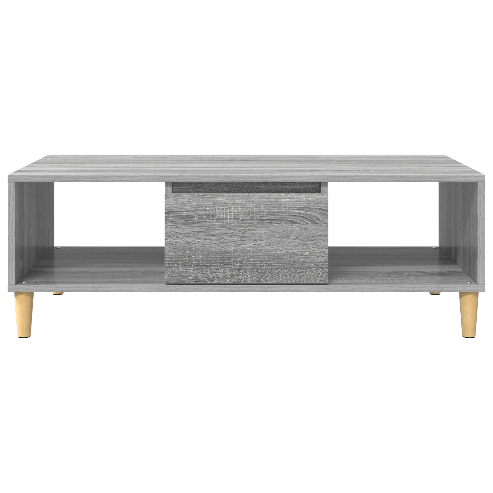 cu depozitare cu ușă sonoma gri 103.5 x 60 x 35 cm Lemn compozit GartenMobel Dekor