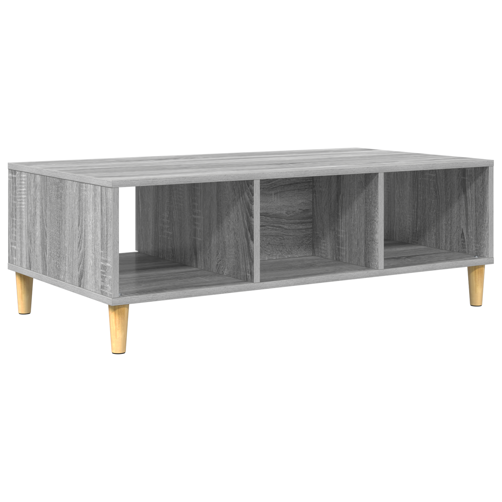 cu depozitare cu ușă sonoma gri 103.5 x 60 x 35 cm Lemn compozit GartenMobel Dekor