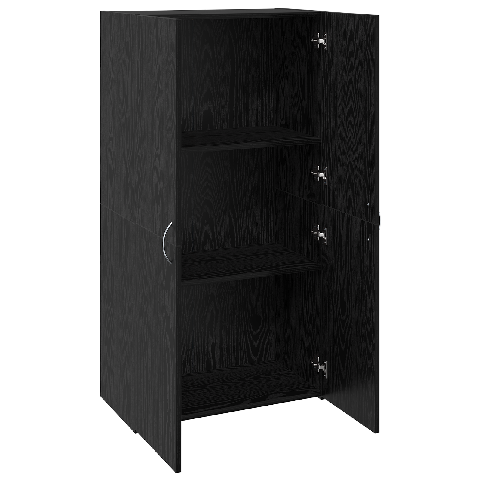 Dulap de birou Stejar negru 60 x 32 x 115 cm Lemn compozit GartenMobel Dekor