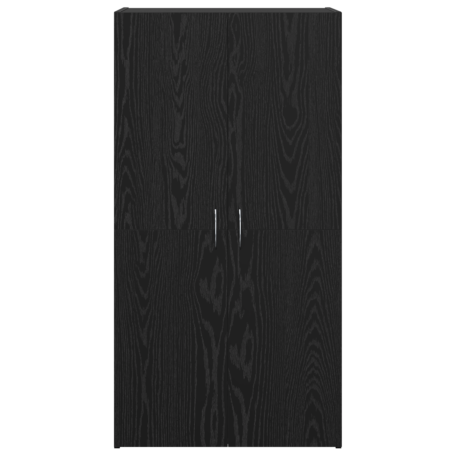 Dulap de birou Stejar negru 60 x 32 x 115 cm Lemn compozit GartenMobel Dekor