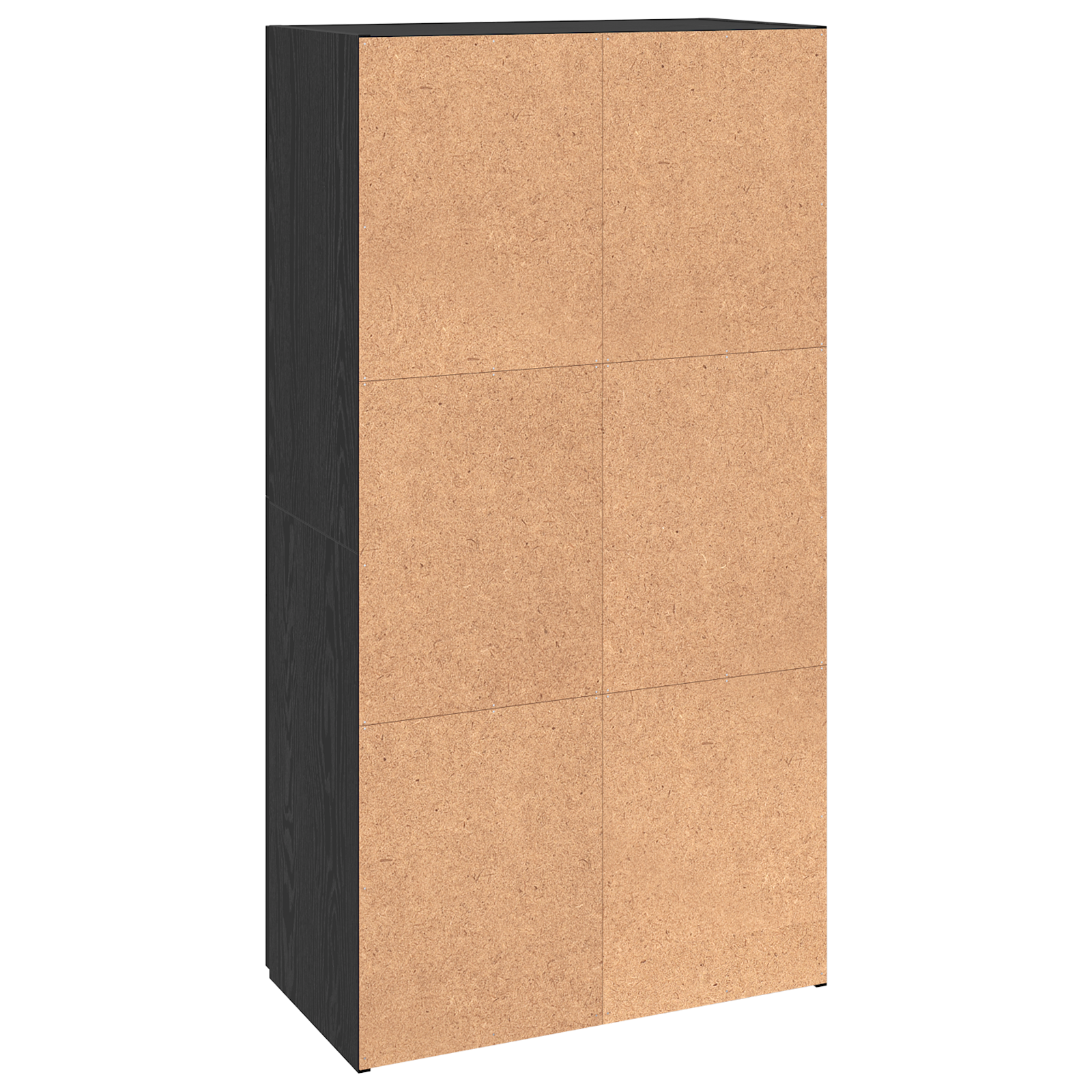 Dulap de birou Stejar negru 60 x 32 x 115 cm Lemn compozit GartenMobel Dekor