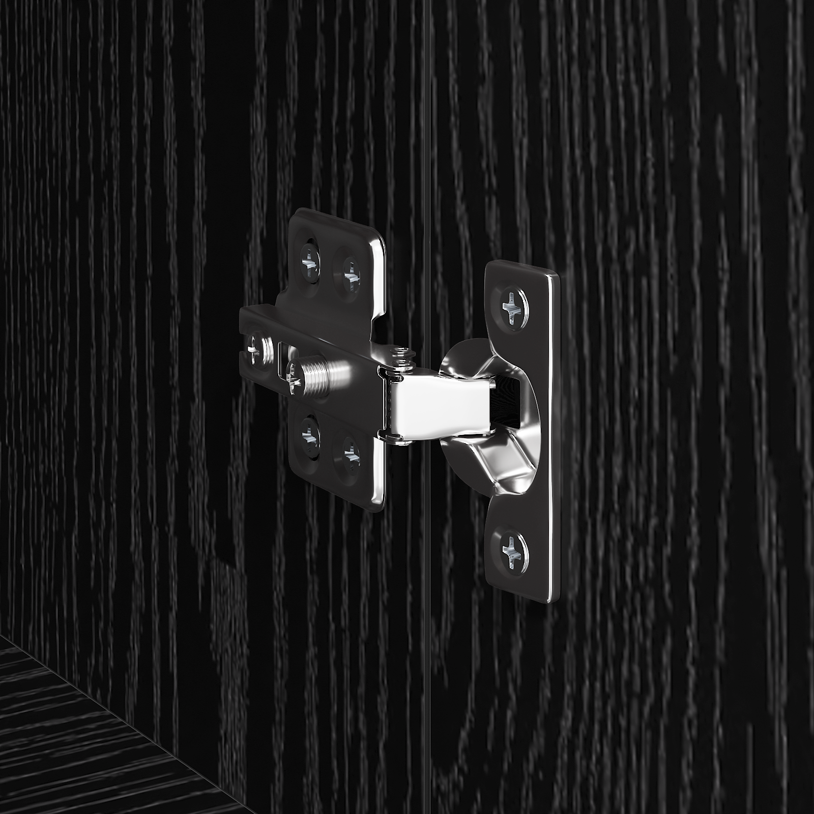 Dulap de birou Stejar negru 60 x 32 x 115 cm Lemn compozit GartenMobel Dekor