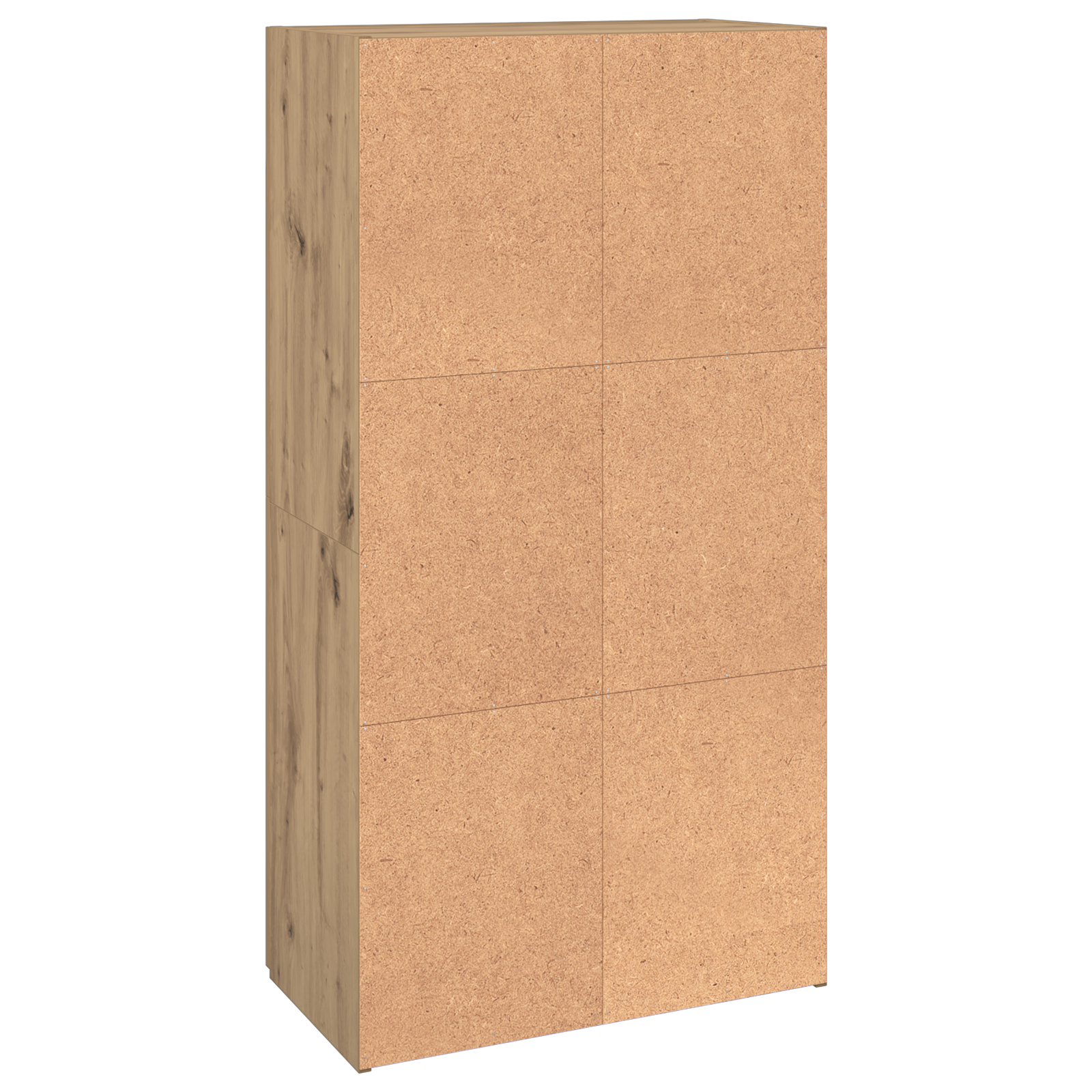 Dulap de birou stejar artizanal 60 x 32 x 115 cm Lemn compozit GartenMobel Dekor