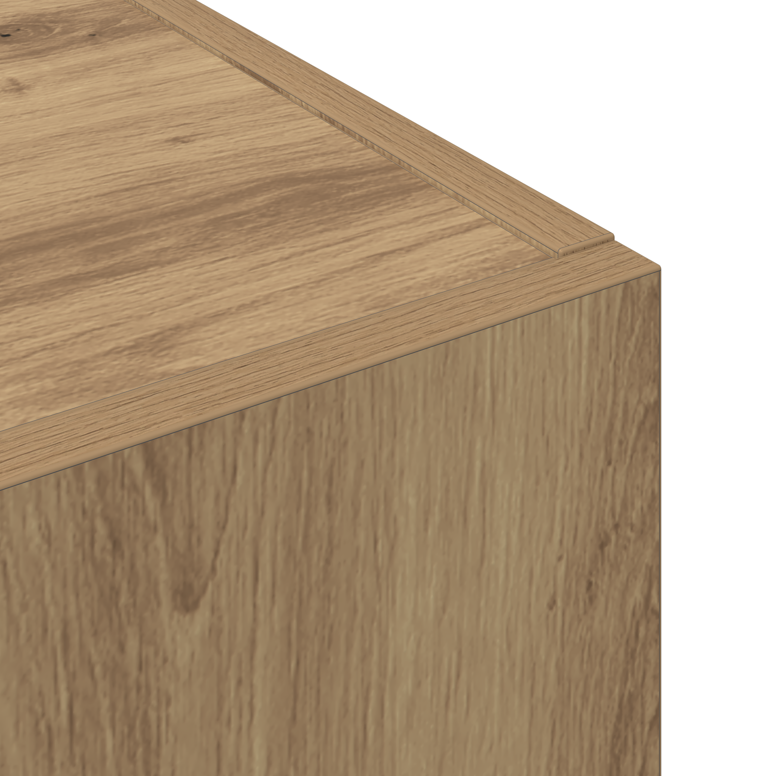 Dulap de birou stejar artizanal 60 x 32 x 115 cm Lemn compozit GartenMobel Dekor