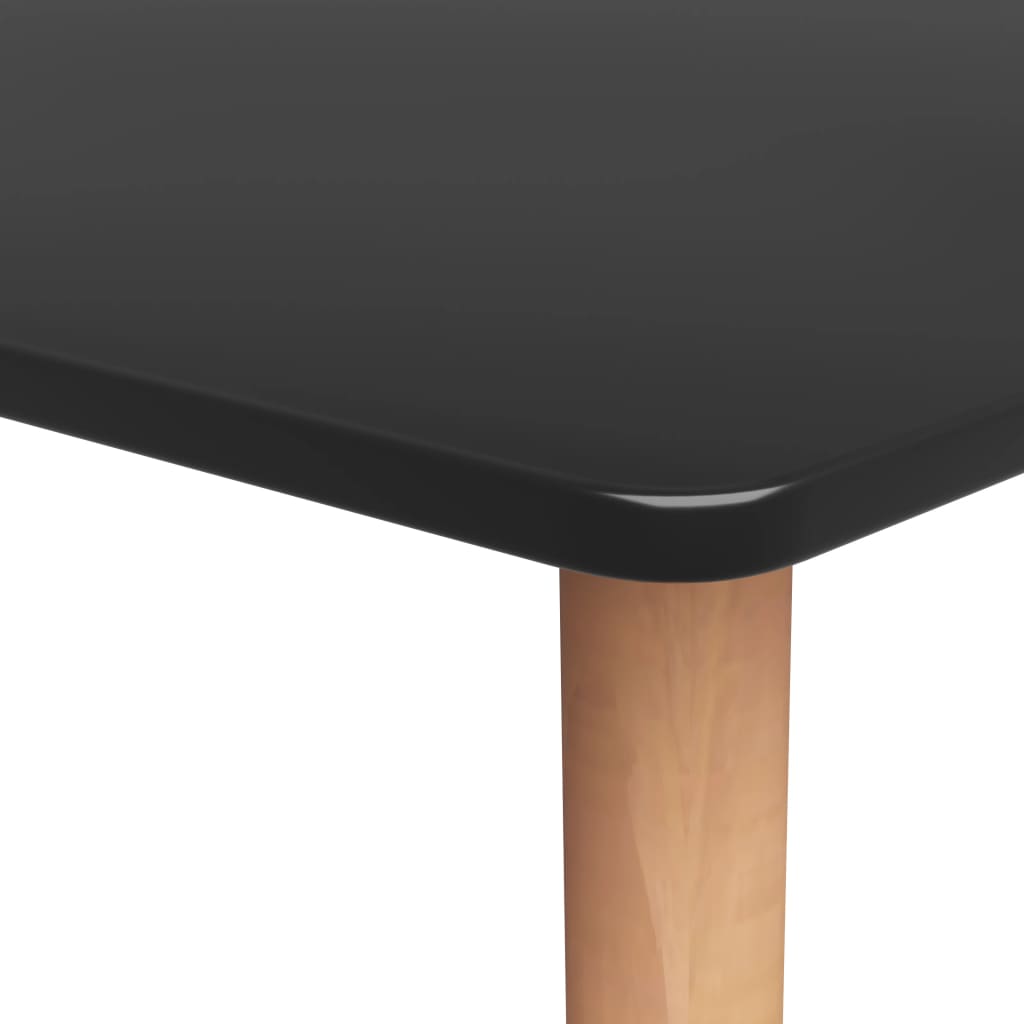 Set mobilier de bar, 7 piese, negru GartenMobel Dekor