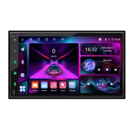 Navigatie universala 7 inch Edotec Incell 4+64 carplay android auto radio internet Wifi 5Ghz EDT-E200-RK CarStore Technology
