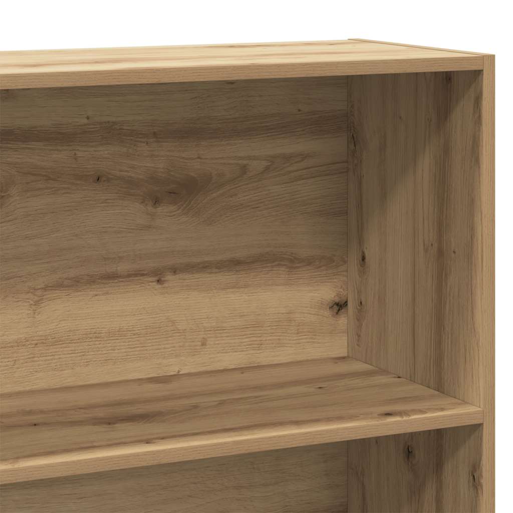 Bibliotecă, stejar artizanal, 80x30x189 cm, lemn prelucrat GartenMobel Dekor