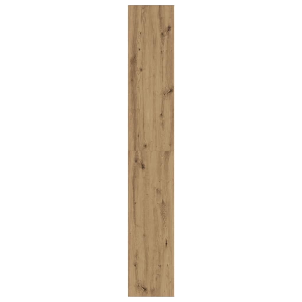 Bibliotecă, stejar artizanal, 80x30x189 cm, lemn prelucrat GartenMobel Dekor