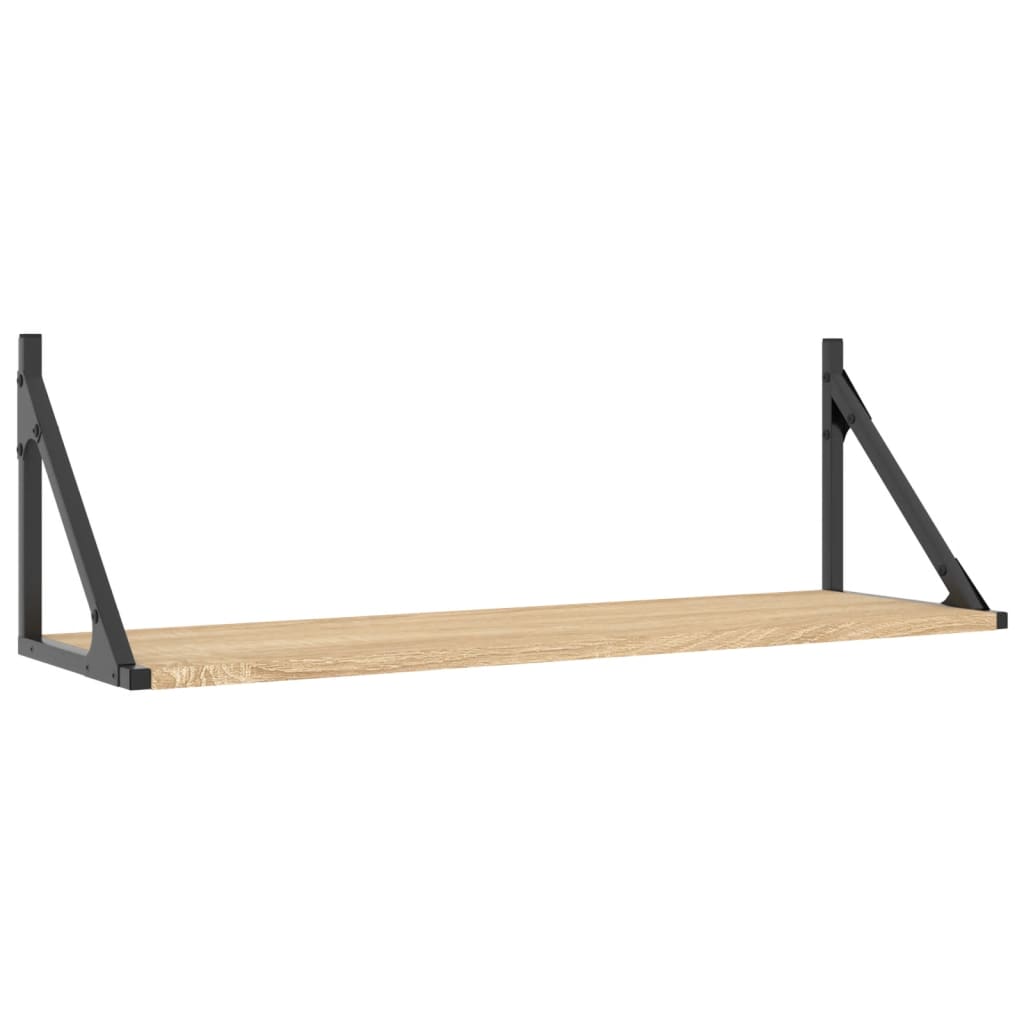 Dulapuri de perete, 2 buc., stejar sonoma, 80x25x25,5 cm, lemn GartenMobel Dekor