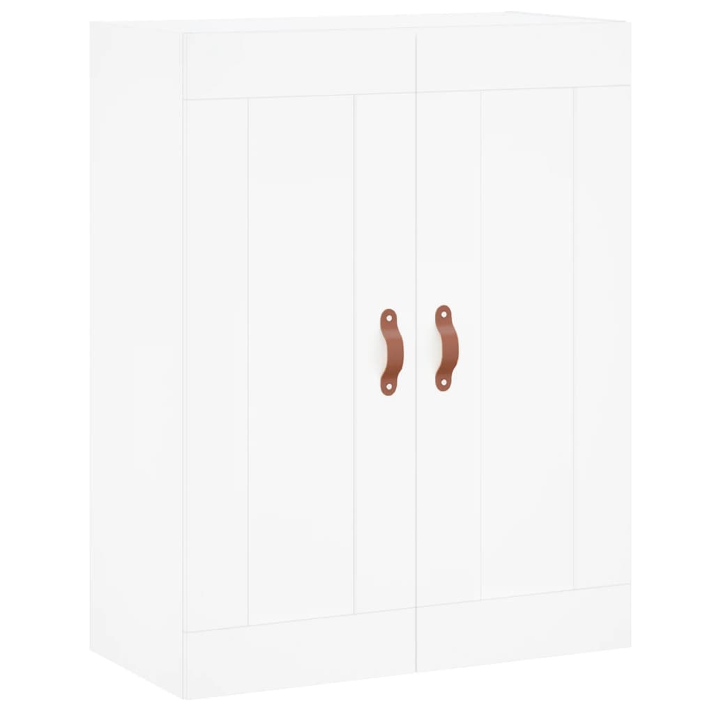 Dulap înalt, alb, 69,5x34x180 cm, lemn compozit GartenMobel Dekor