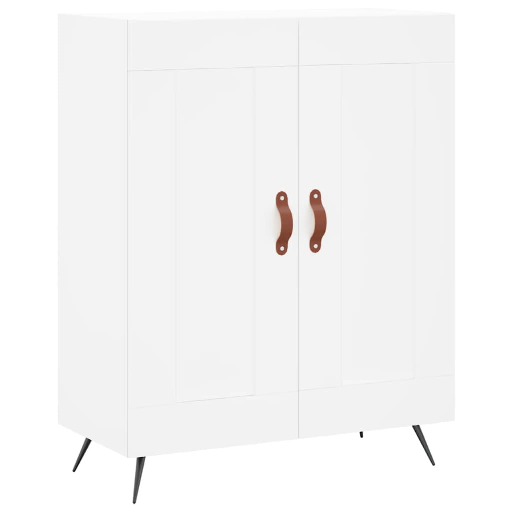 Dulap înalt, alb, 69,5x34x180 cm, lemn compozit GartenMobel Dekor