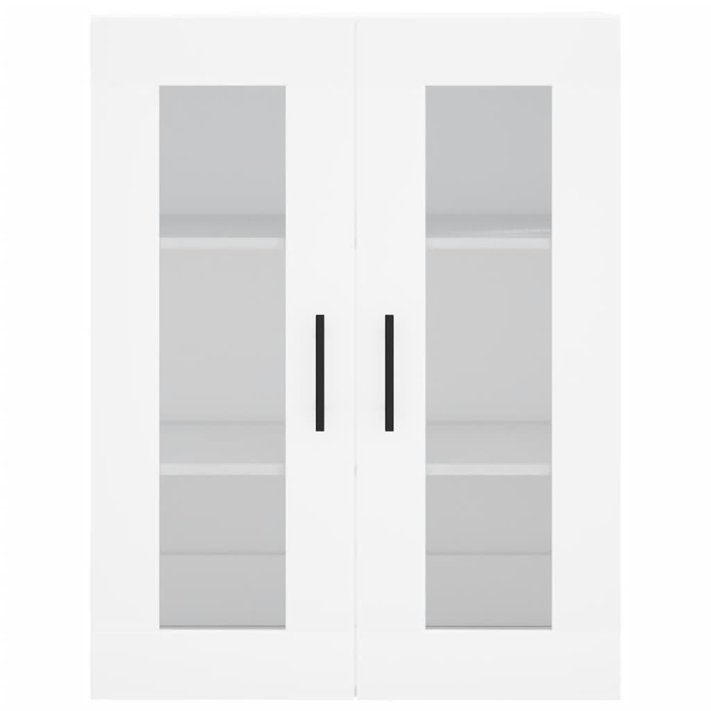 Dulap înalt, alb, 69,5x34x180 cm, lemn compozit GartenMobel Dekor