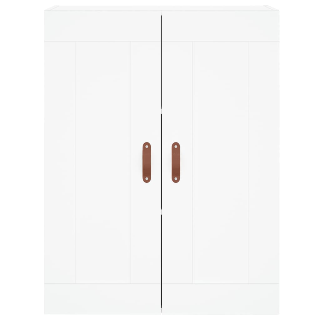 Dulap înalt, alb, 69,5x34x180 cm, lemn compozit GartenMobel Dekor