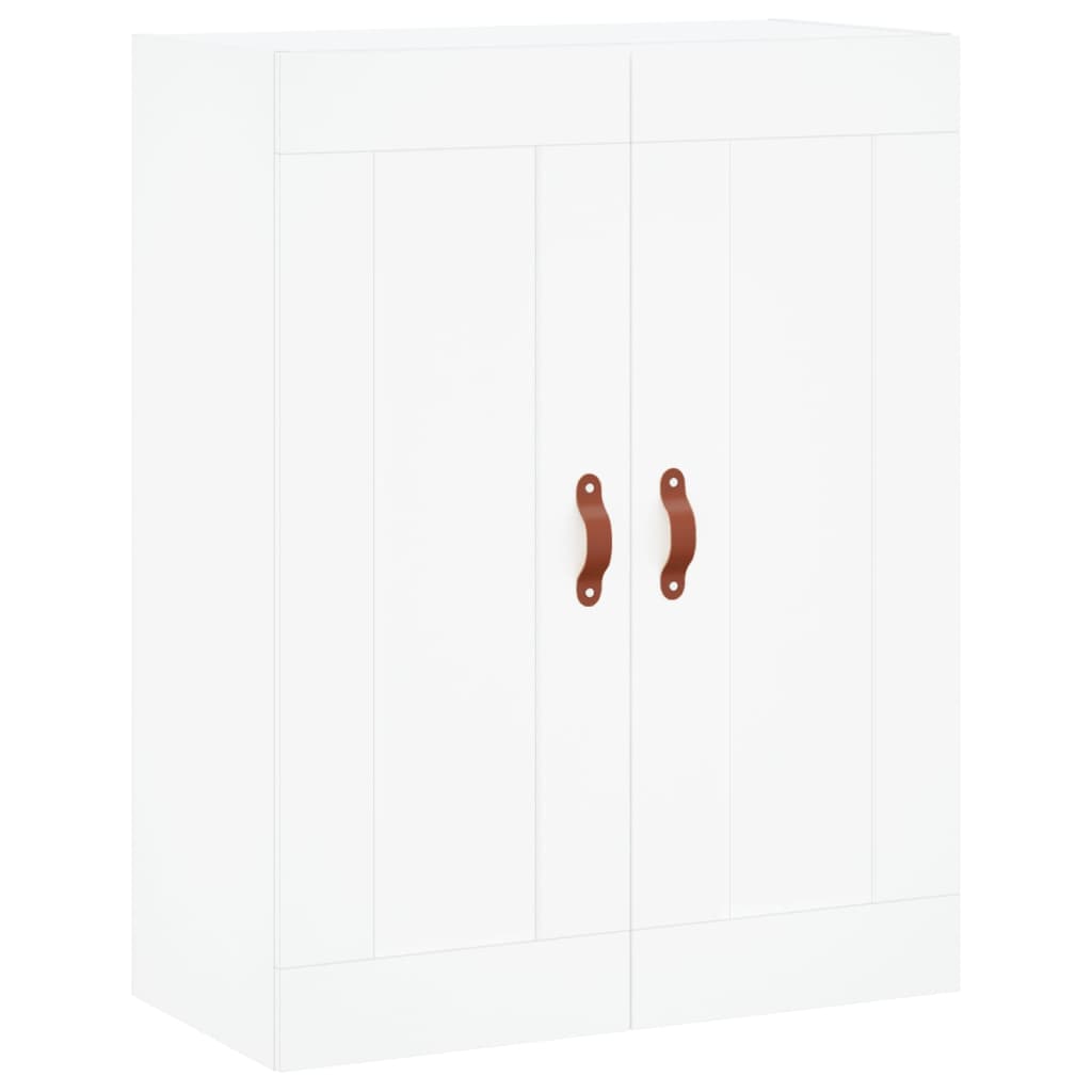 Dulap înalt, alb, 69,5x34x180 cm, lemn compozit GartenMobel Dekor
