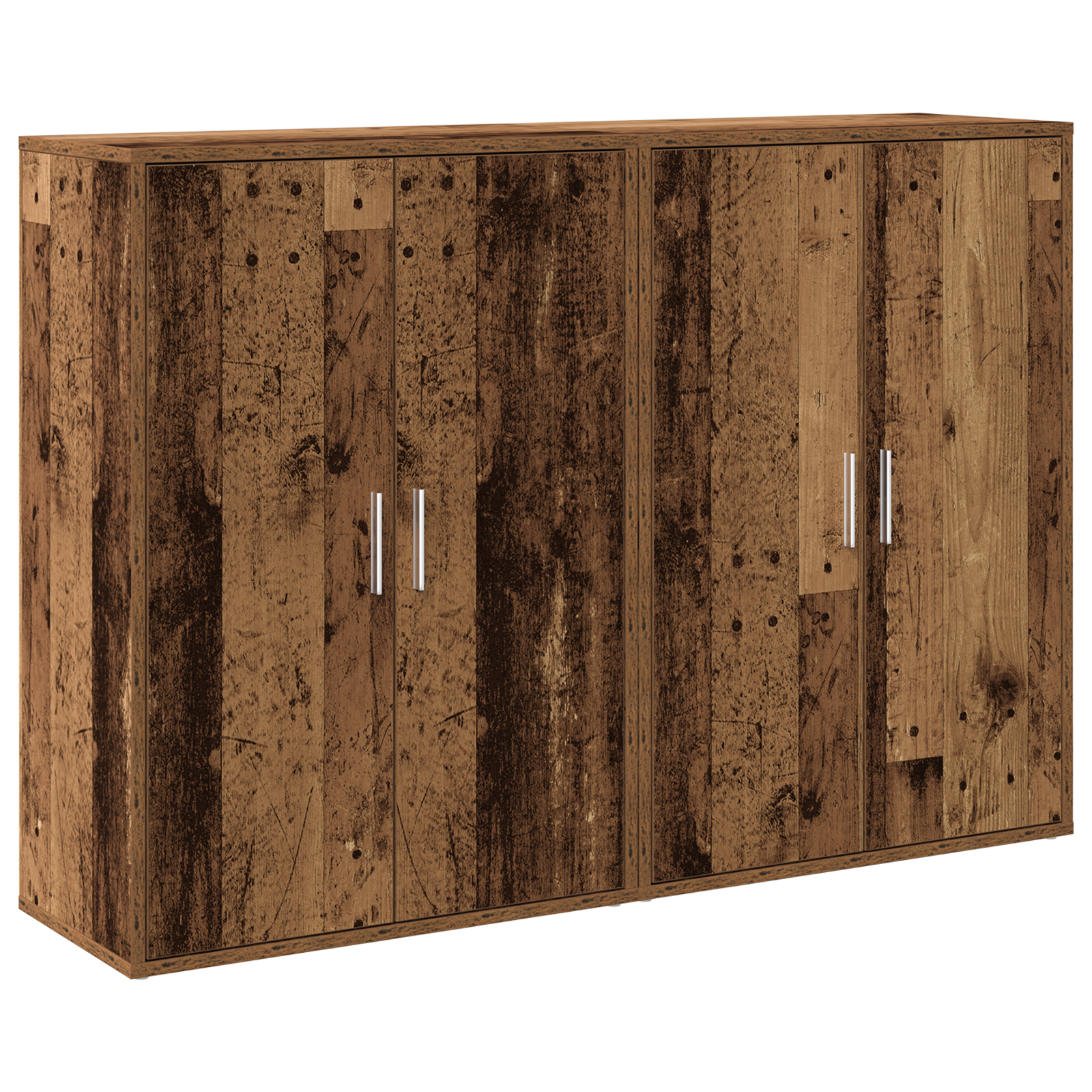Bufet cu raft cu depozitare cu ușă Lemn vechi 60 x 31 x 84 cm Lemn compozit GartenMobel Dekor