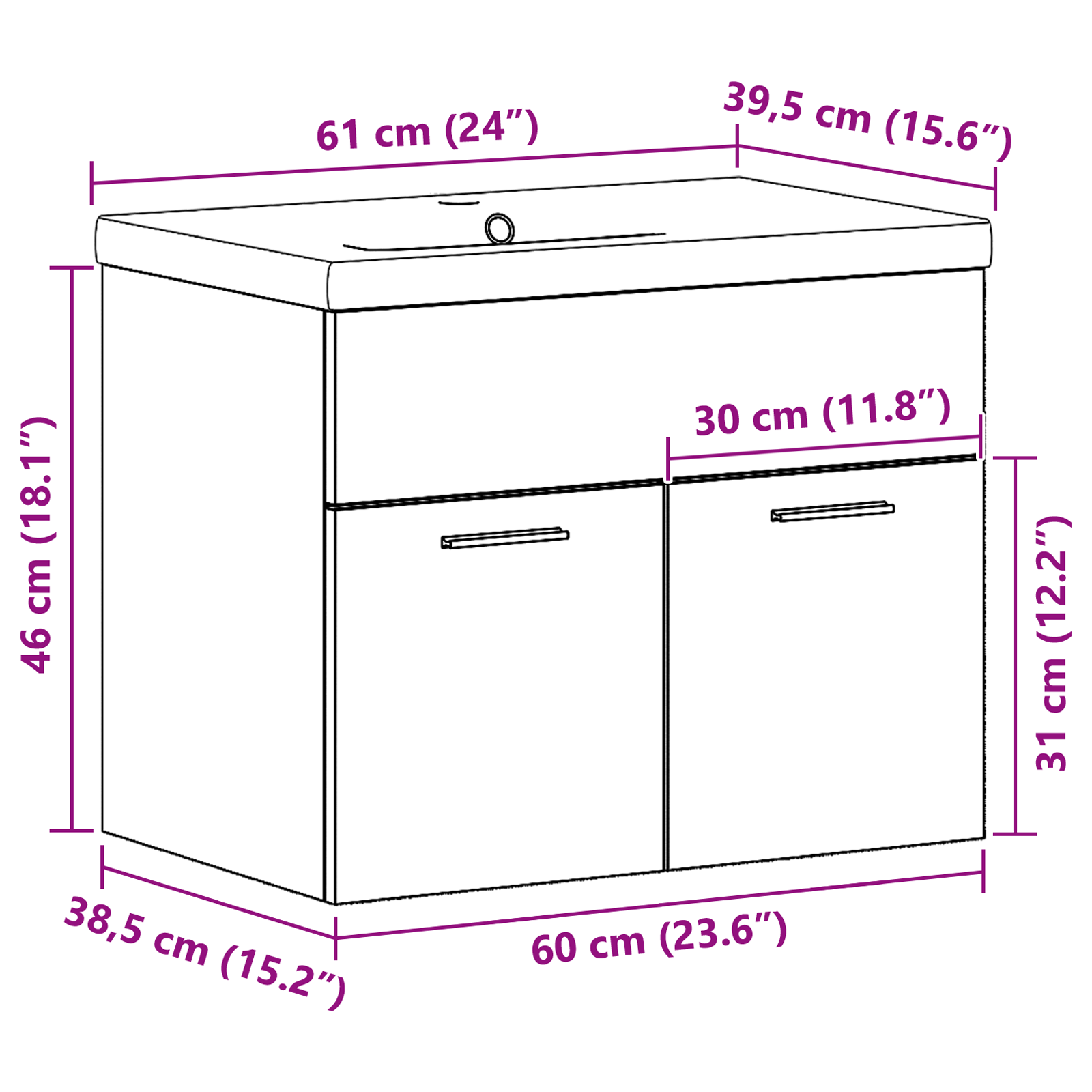 Seturi Altele Din lemn 60 x 38.5 x 46 cm Lemn, ceramică GartenMobel Dekor