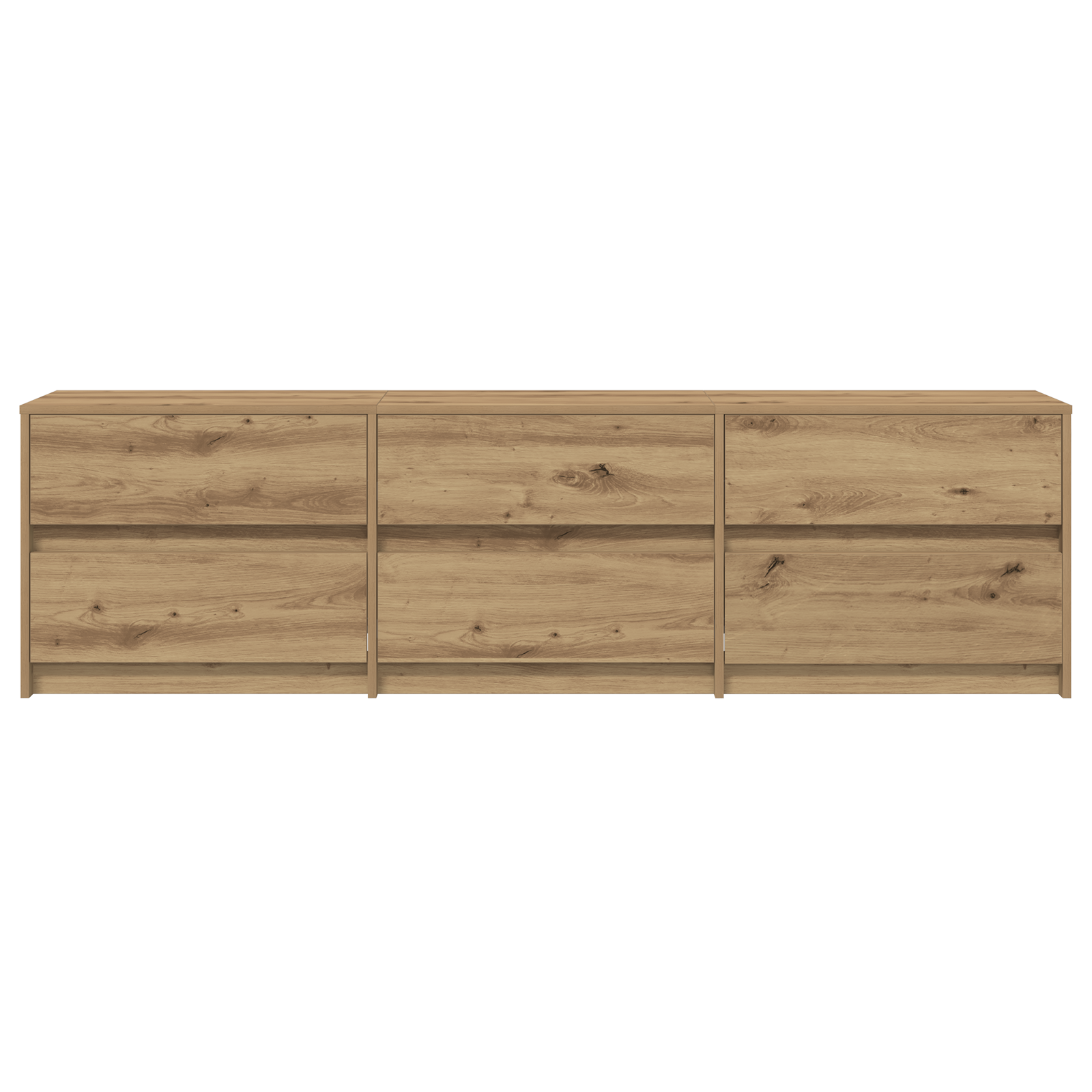 Cabinet TV cu lumini cu bandă LED cu sertar cu depozitare Maro 181 x 34 x 50 cm GartenMobel Dekor