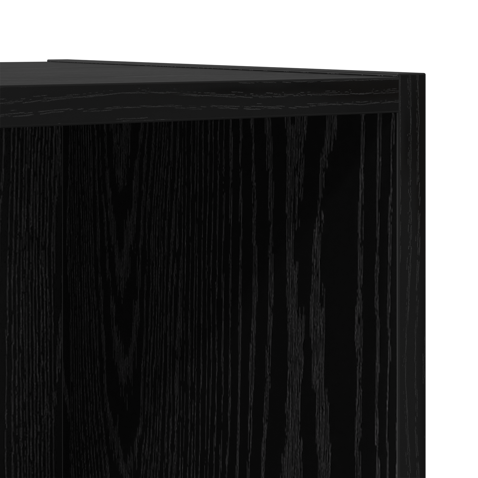 Set comodă TV 2 pcs Negru 37 x 37 x 142.5 cm Lemn compozit GartenMobel Dekor