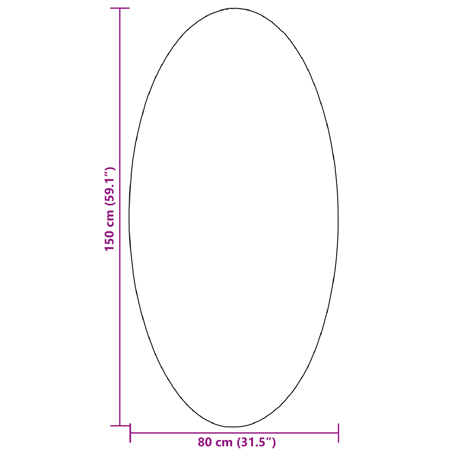 Covoare Crem 80 x 150 cm Poliester GartenMobel Dekor