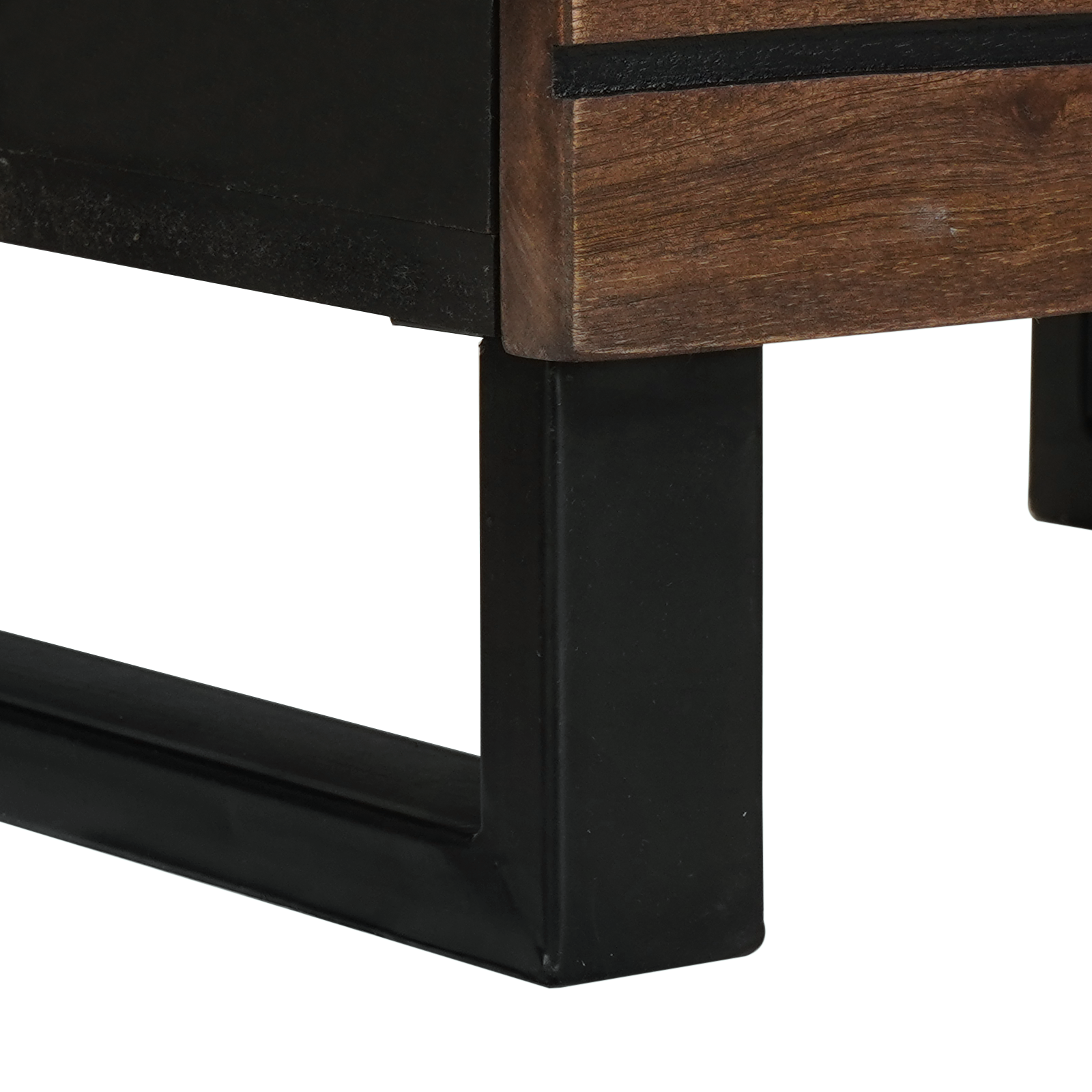 Highboard din lemn de nuc cu raft Altele cu depozitare cu ușă Maro 40 x 33.5 x 110 cm GartenMobel Dekor