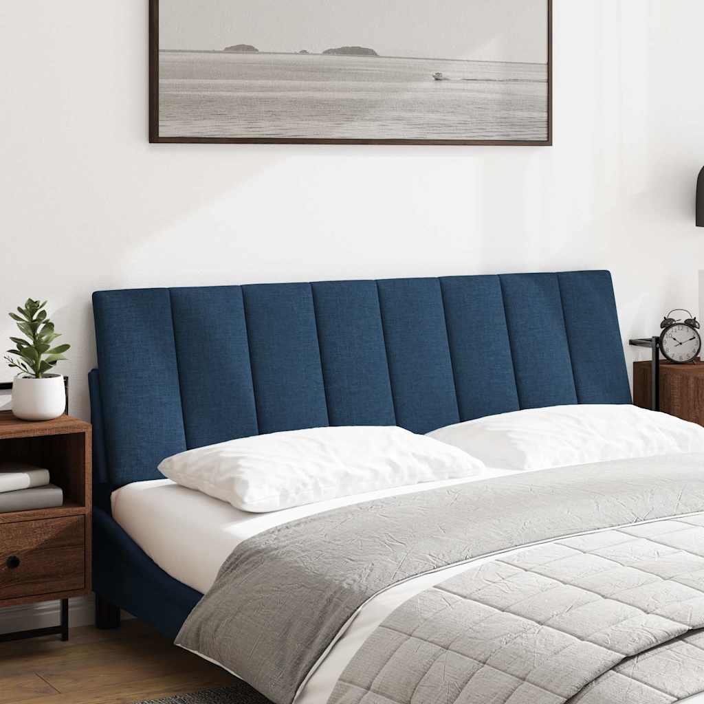 Pernă pentru tăblie de pat, albastru, 160 cm, material textil GartenMobel Dekor