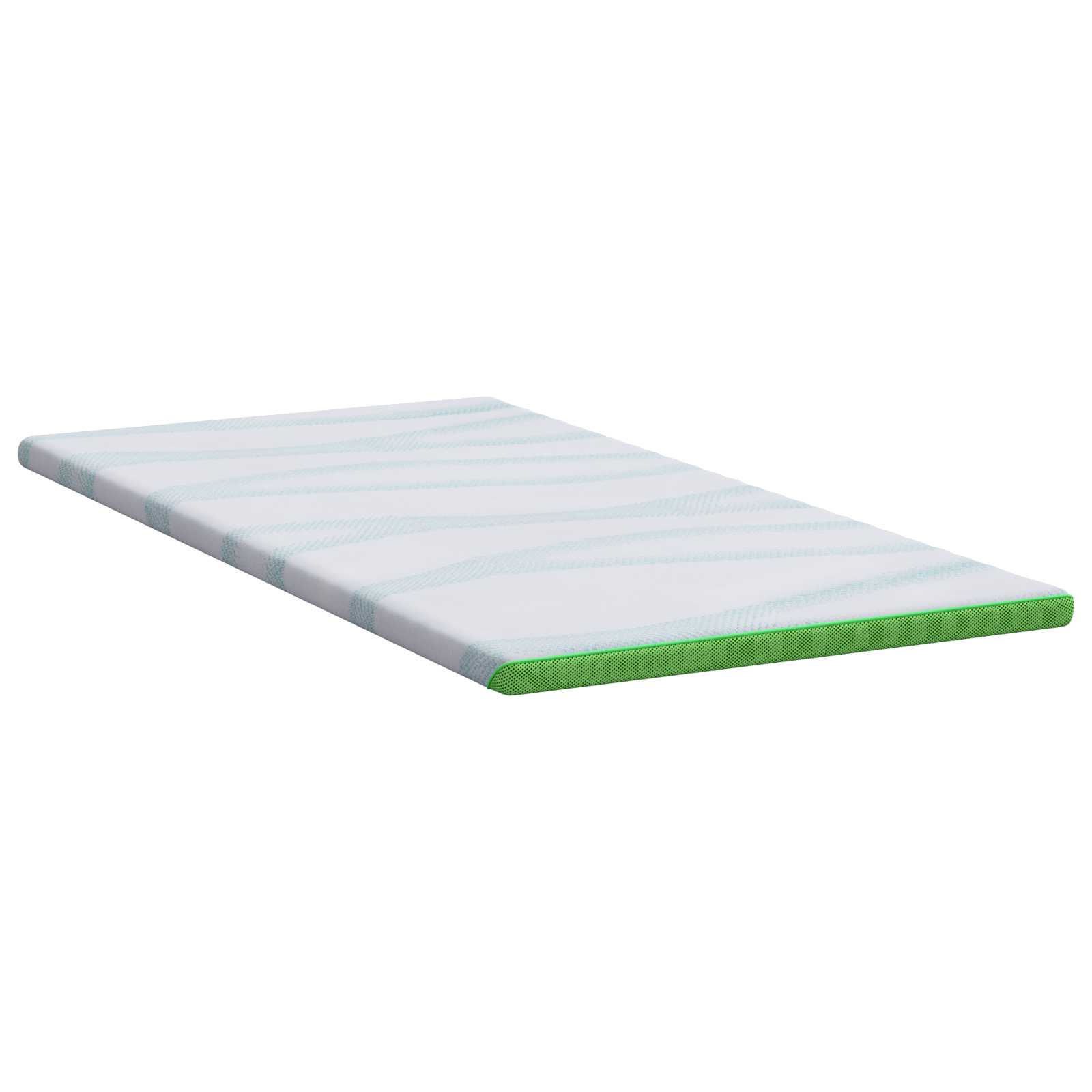 Păturile pentru saltea Alb și Verde 90 x 190 cm GartenMobel Dekor