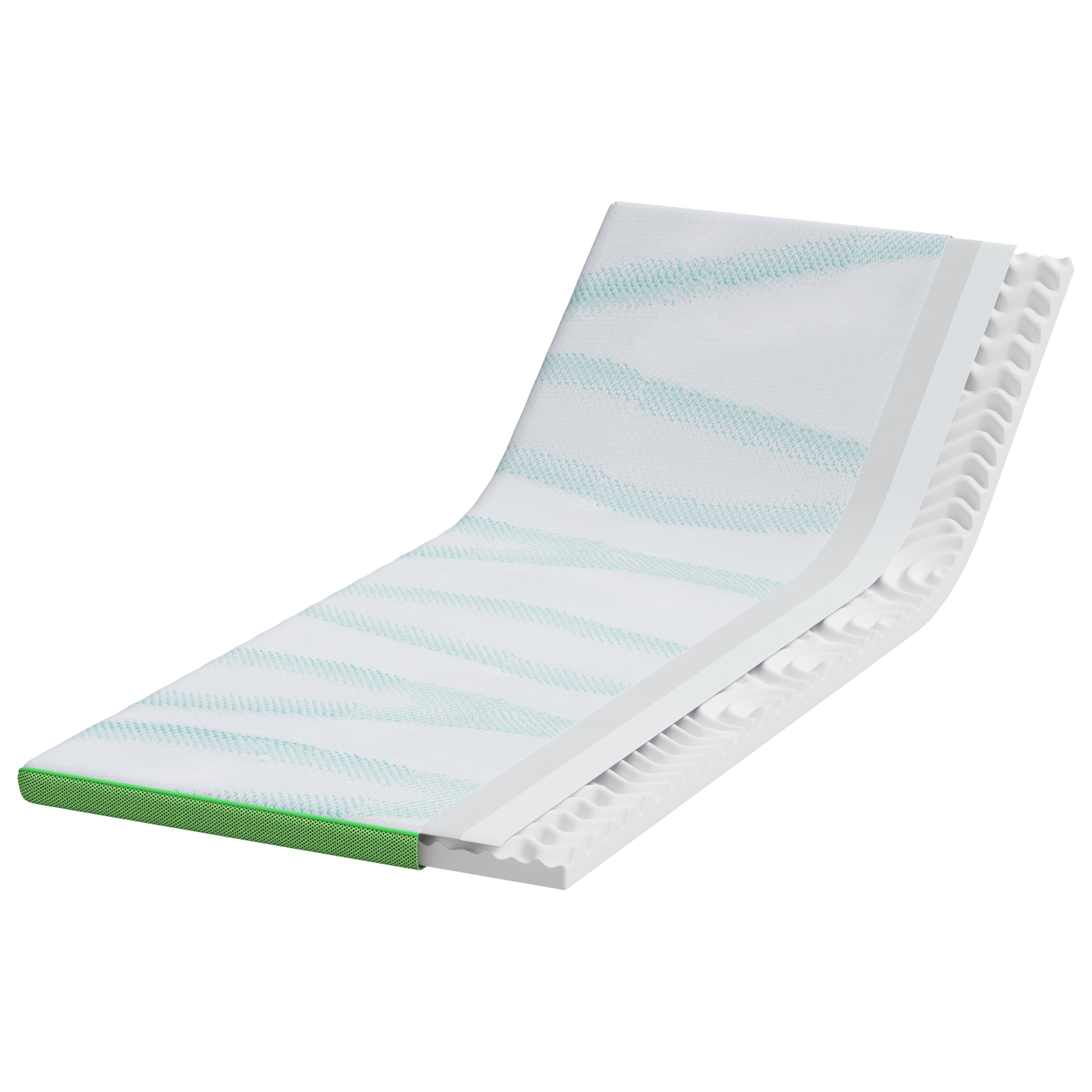 Păturile pentru saltea Altele Alb și Verde 80 x 200 cm GartenMobel Dekor
