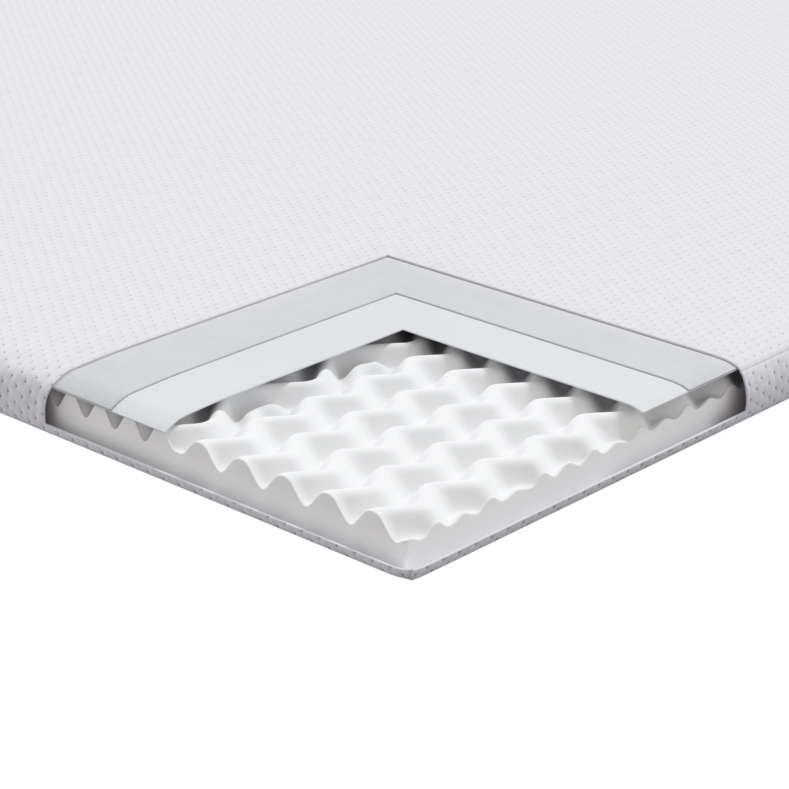 Păturile pentru saltea Alb 120 x 200 cm GartenMobel Dekor