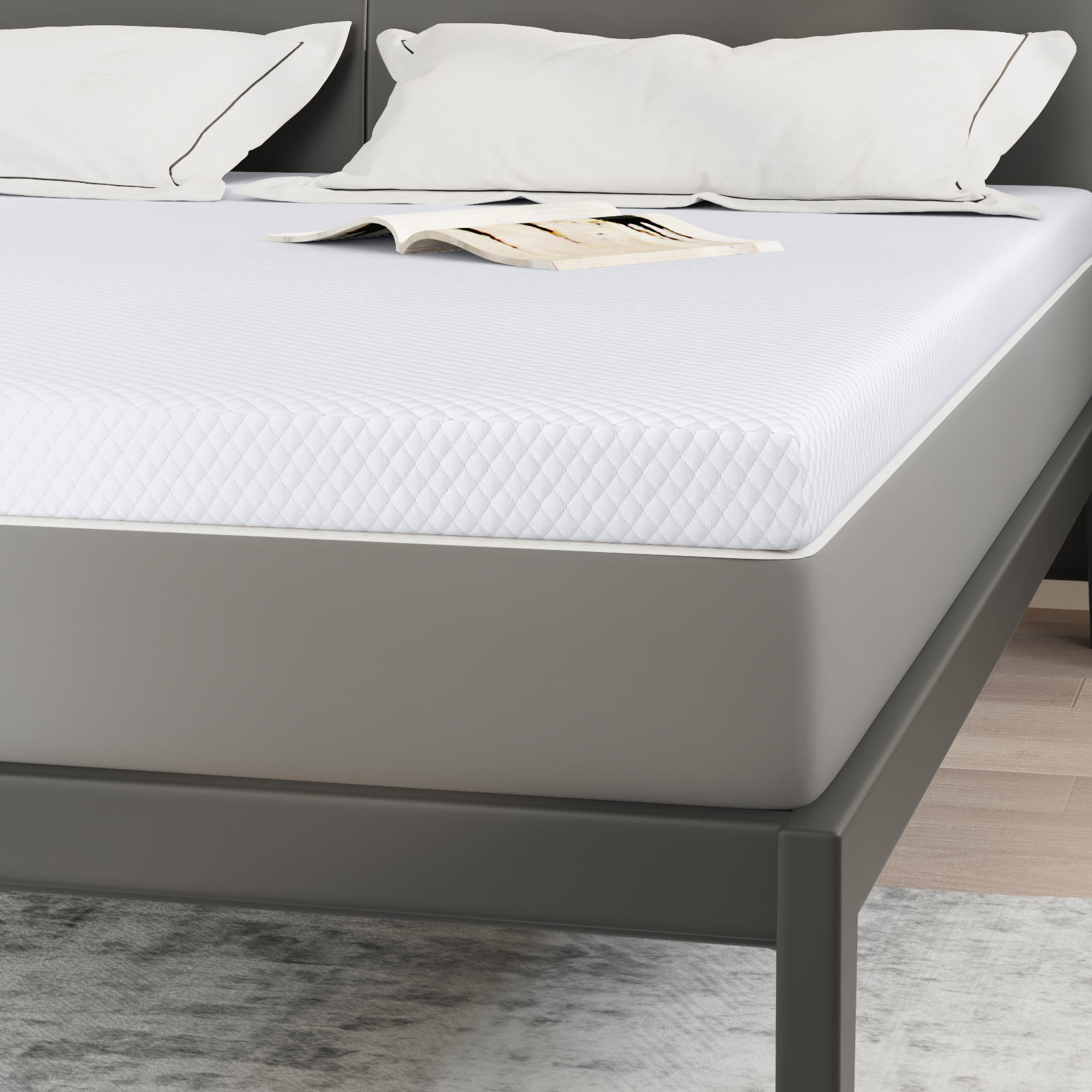 Păturile pentru saltea Alb 180 x 200 cm GartenMobel Dekor