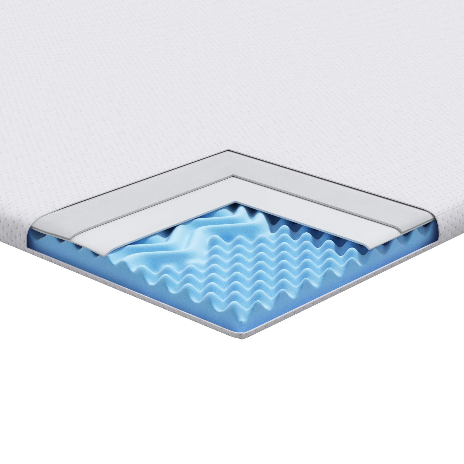 Păturile pentru saltea Alb 80 x 200 cm GartenMobel Dekor