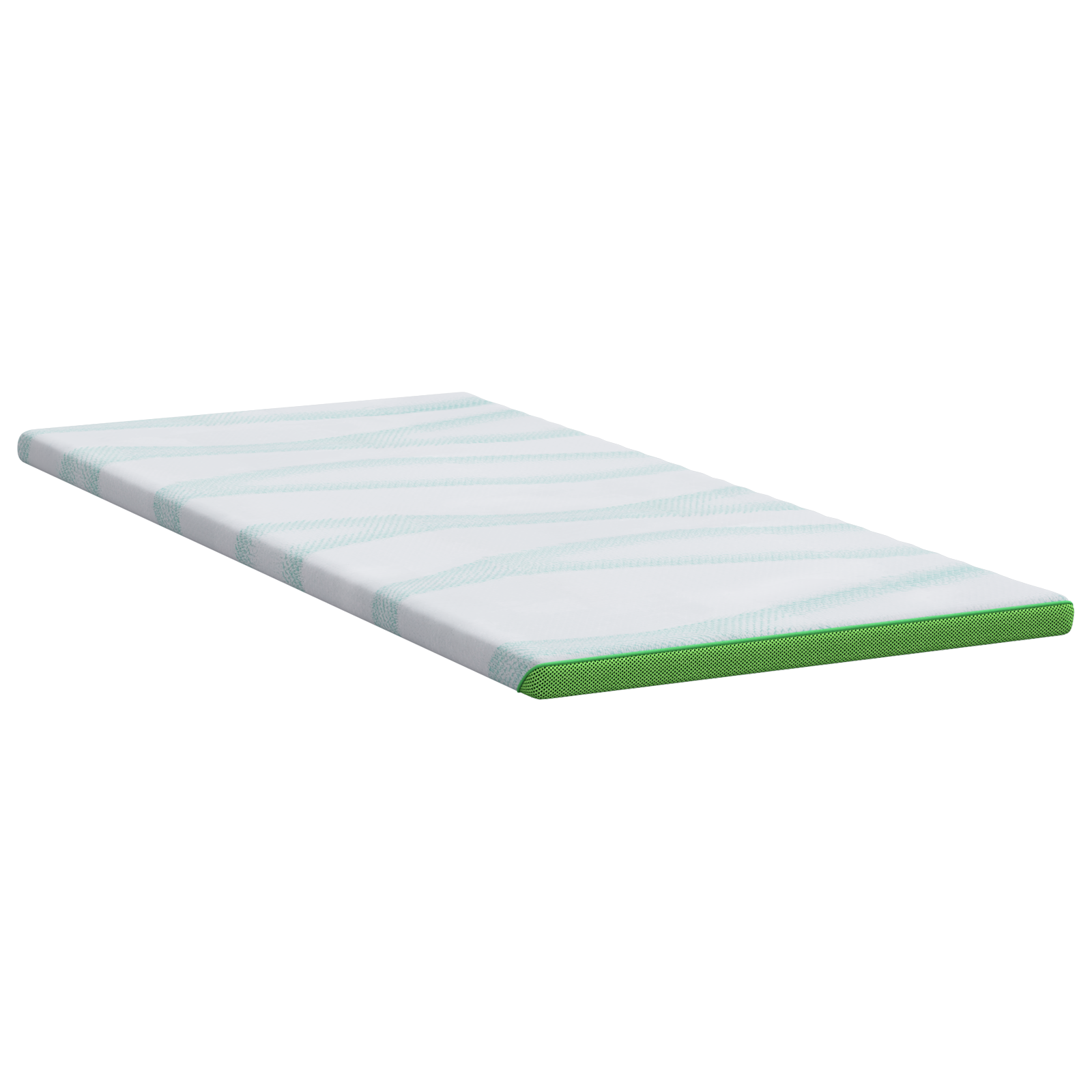 Păturile pentru saltea Alb și Verde 100 x 200 cm GartenMobel Dekor