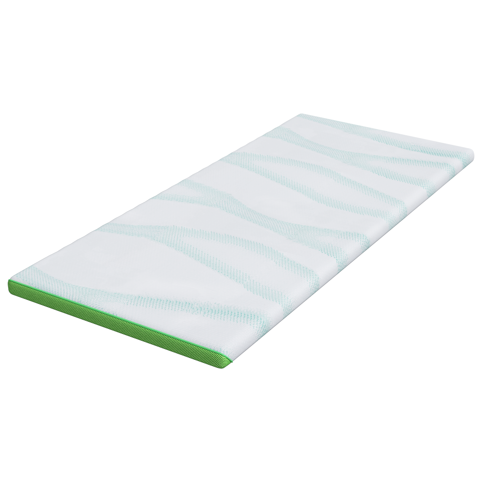Păturile pentru saltea Alb și Verde 100 x 200 cm GartenMobel Dekor