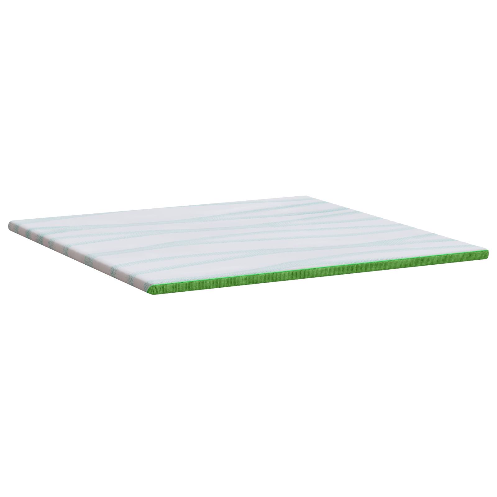 Păturile pentru saltea Alb și Verde 180 x 200 cm GartenMobel Dekor