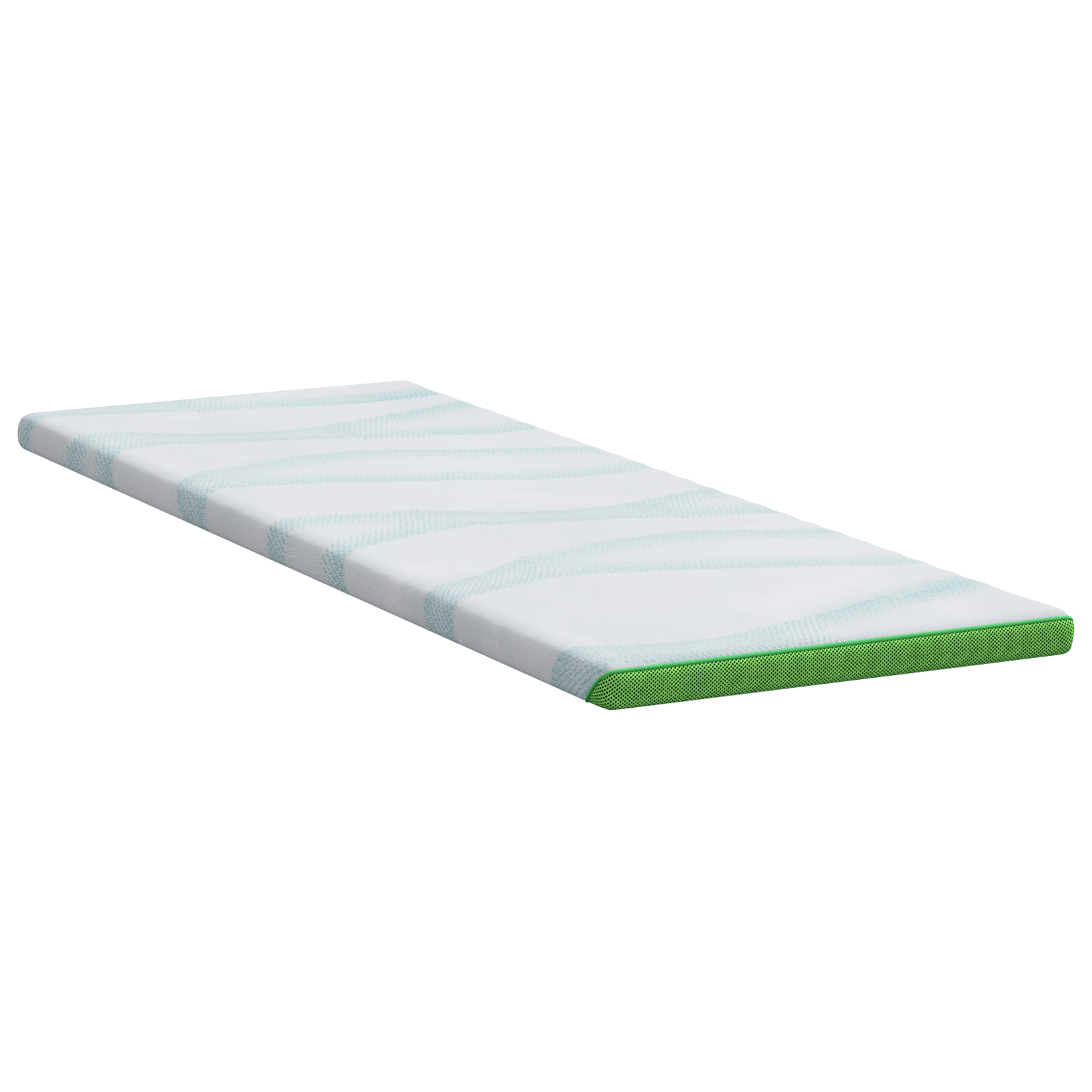 Păturile pentru saltea Alb și Verde 80 x 200 cm GartenMobel Dekor