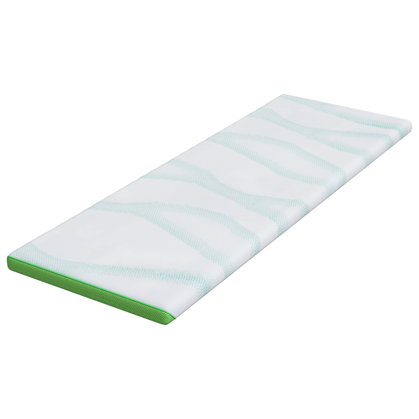 Păturile pentru saltea Alb și Verde 80 x 200 cm GartenMobel Dekor