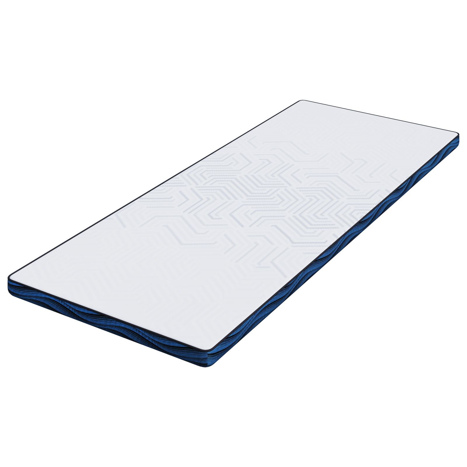 Păturile pentru saltea Alb și albastru 80 x 200 cm GartenMobel Dekor