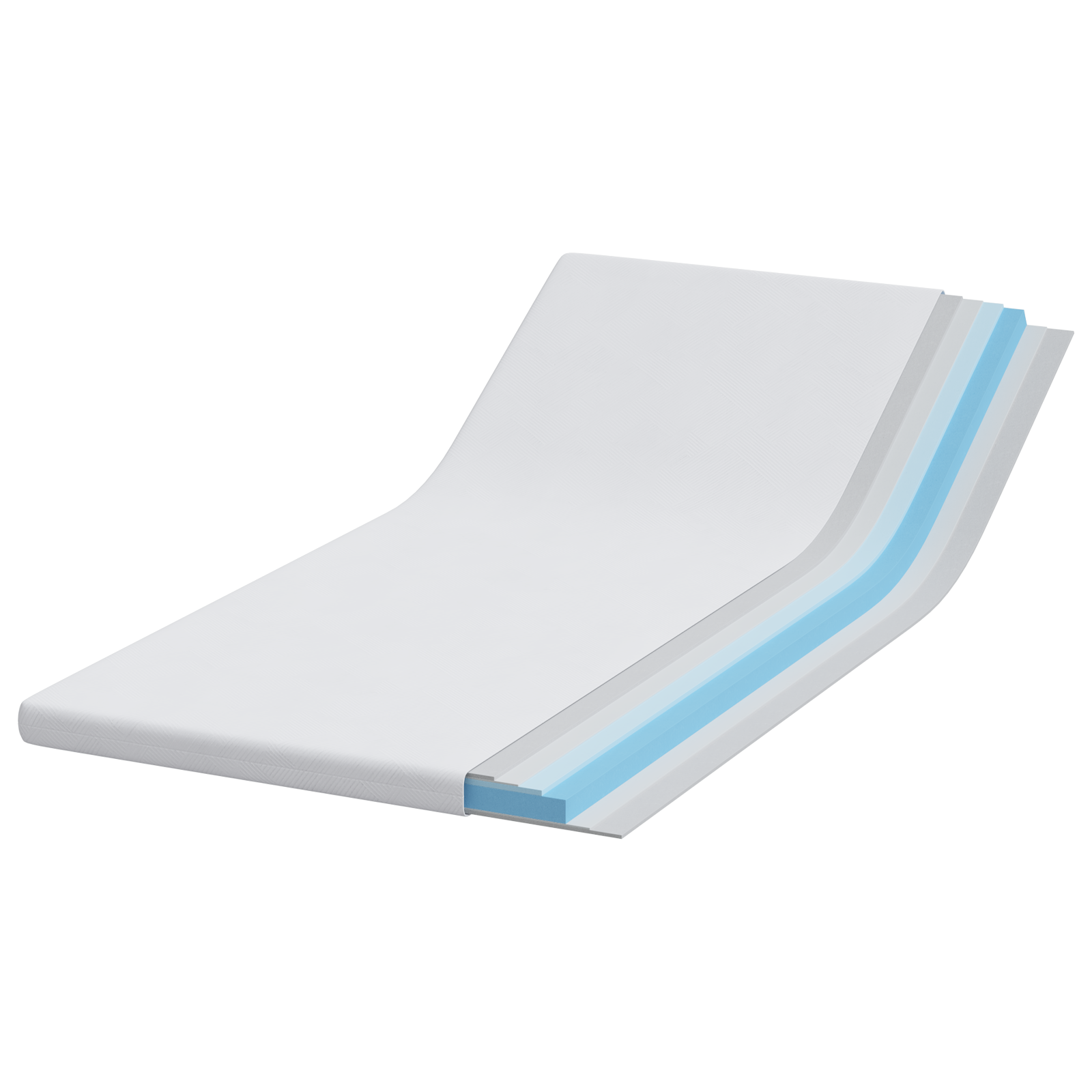 Păturile pentru saltea Alb 120 x 200 cm GartenMobel Dekor