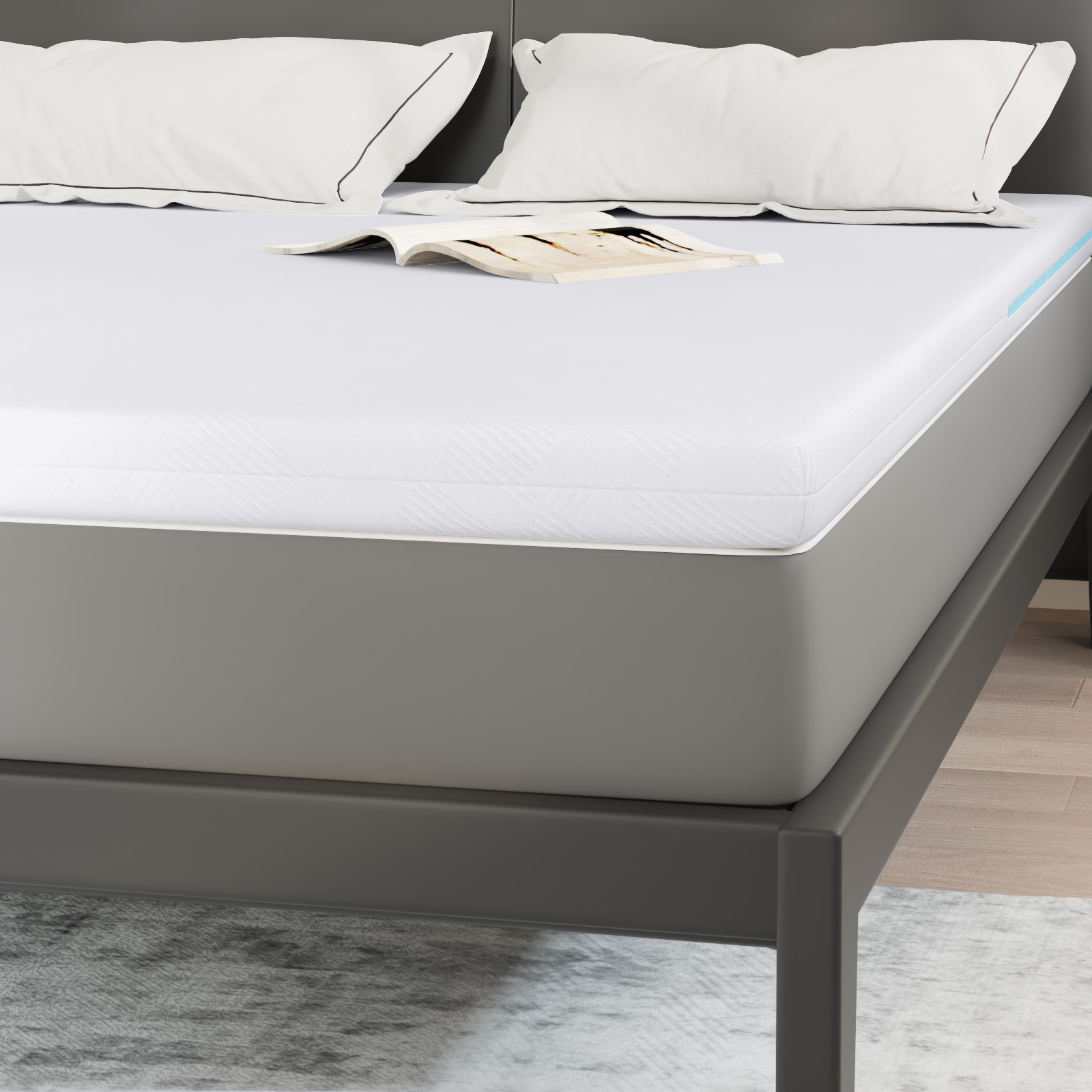 Păturile pentru saltea Alb 140 x 190 cm GartenMobel Dekor