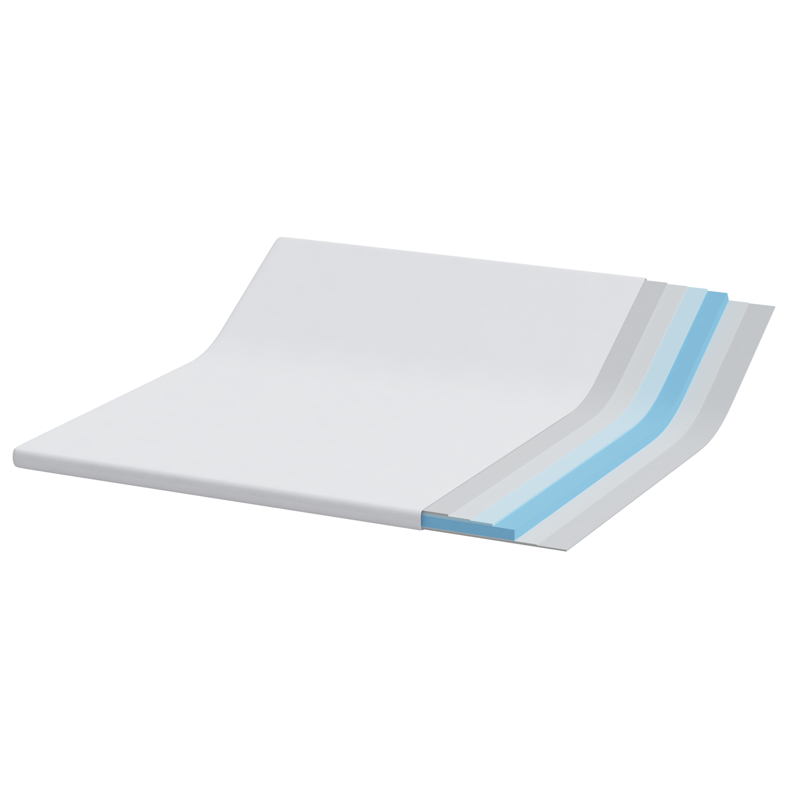 Păturile pentru saltea Alb 200 x 200 cm GartenMobel Dekor