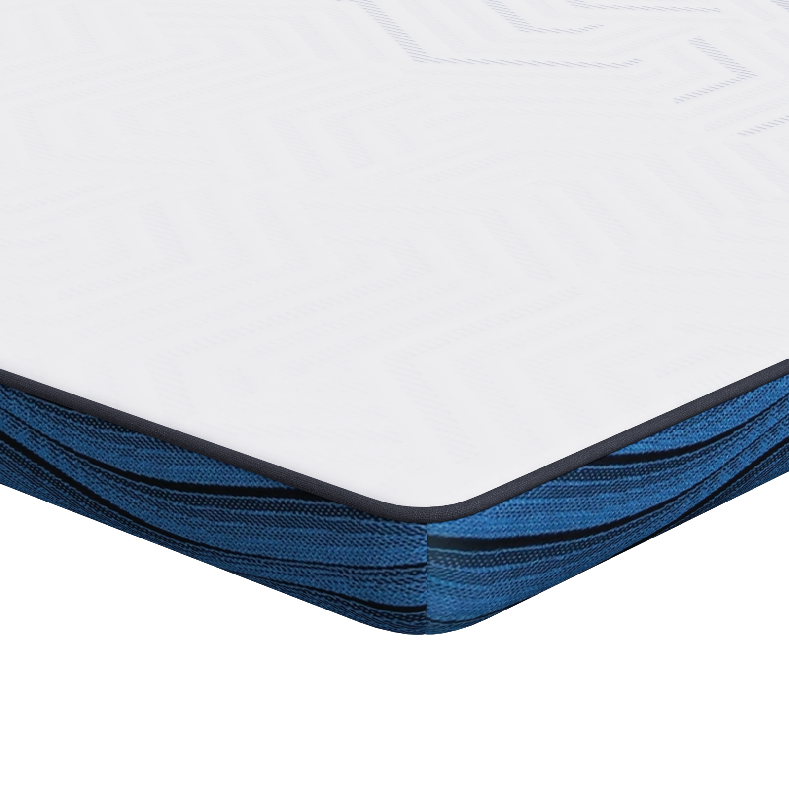 Păturile pentru saltea Alb și albastru 140 x 200 cm GartenMobel Dekor