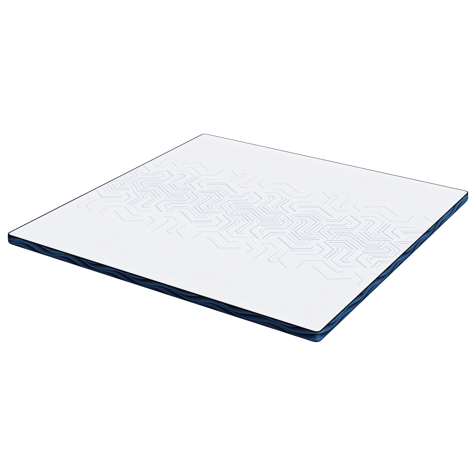 Păturile pentru saltea Alb și albastru 180 x 200 cm GartenMobel Dekor