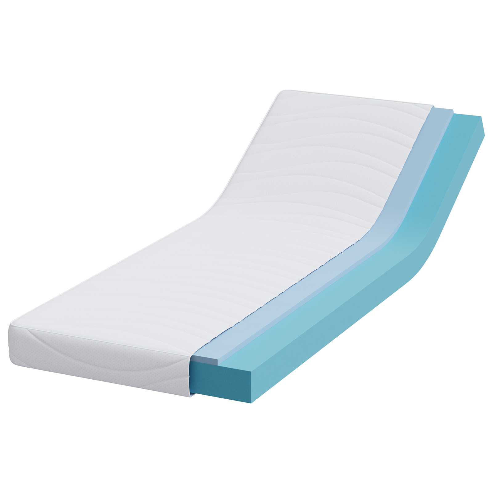 Saltele Alb 80 x 200 cm Țesătură din 100% poliester GartenMobel Dekor