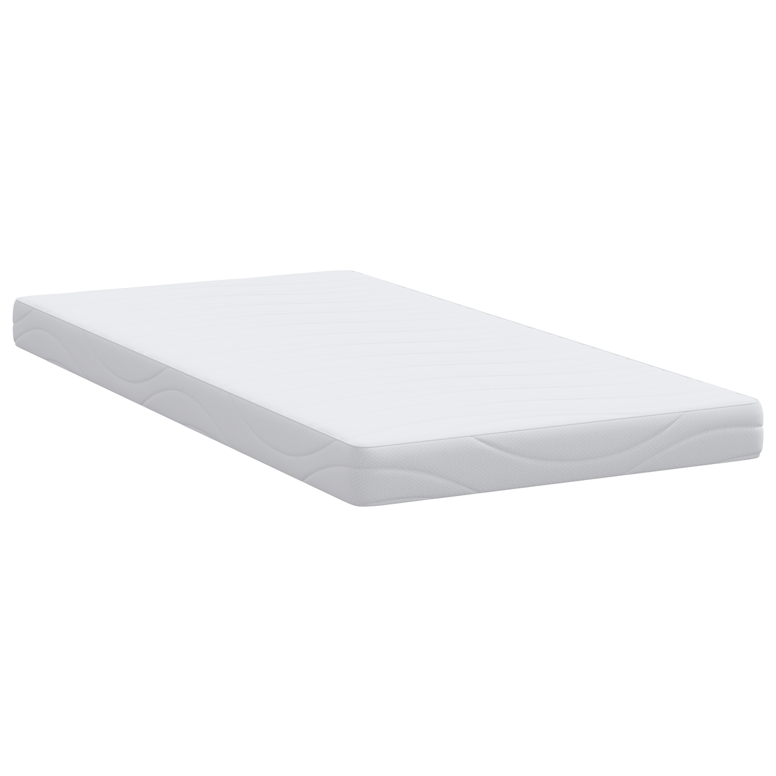 Saltele Alb 90 x 190 cm Țesătură din 100% poliester GartenMobel Dekor