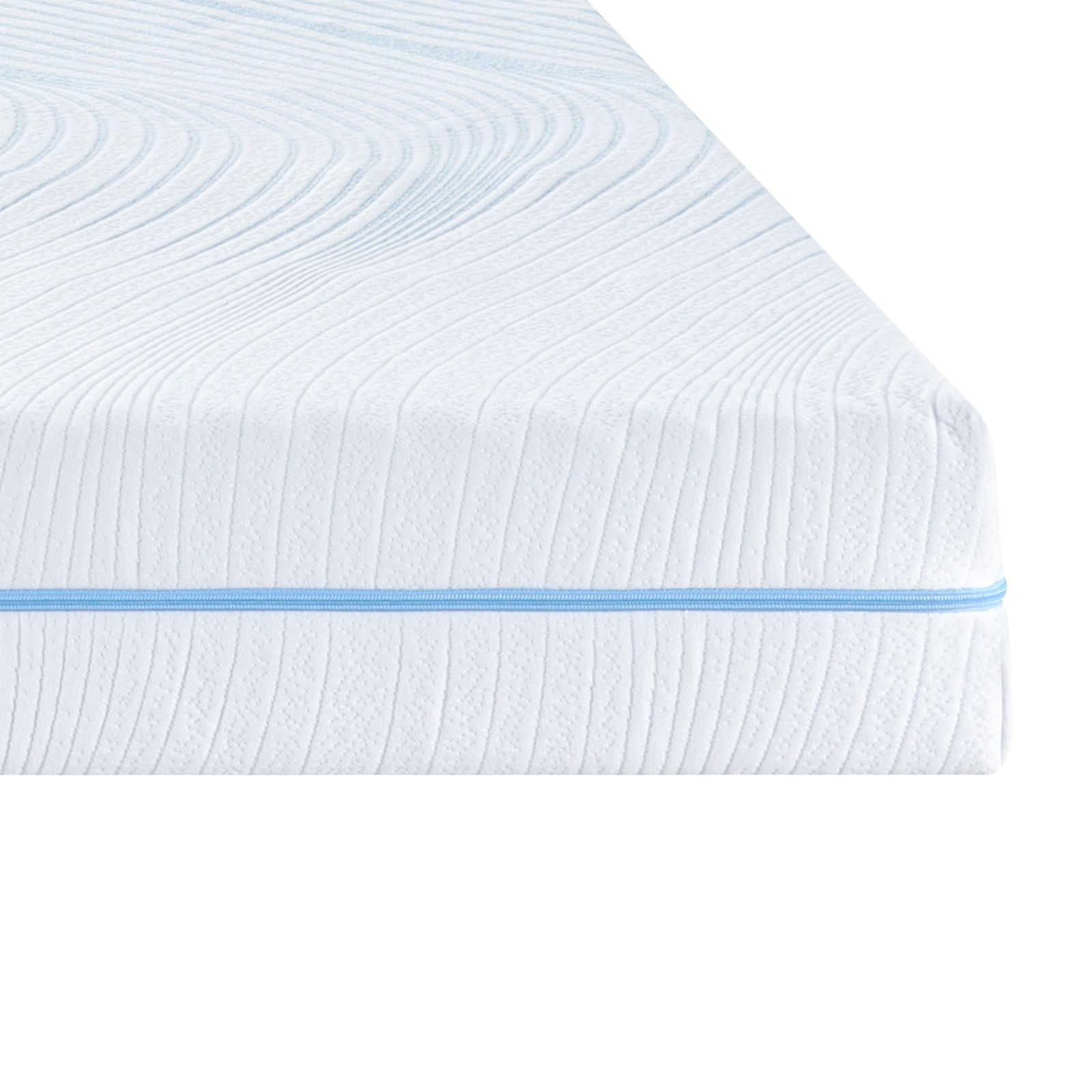 Saltele Alb 90 x 190 cm Țesătură jacquard din poliester 100% GartenMobel Dekor