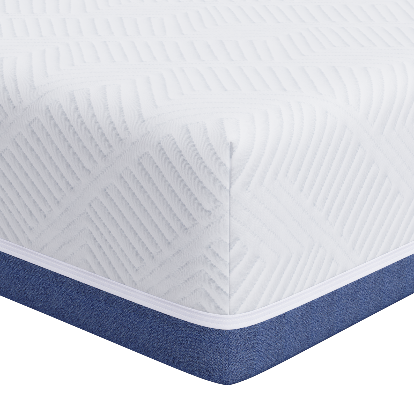 Saltele Alb și albastru Țesătură jacquard din poliester 100% GartenMobel Dekor
