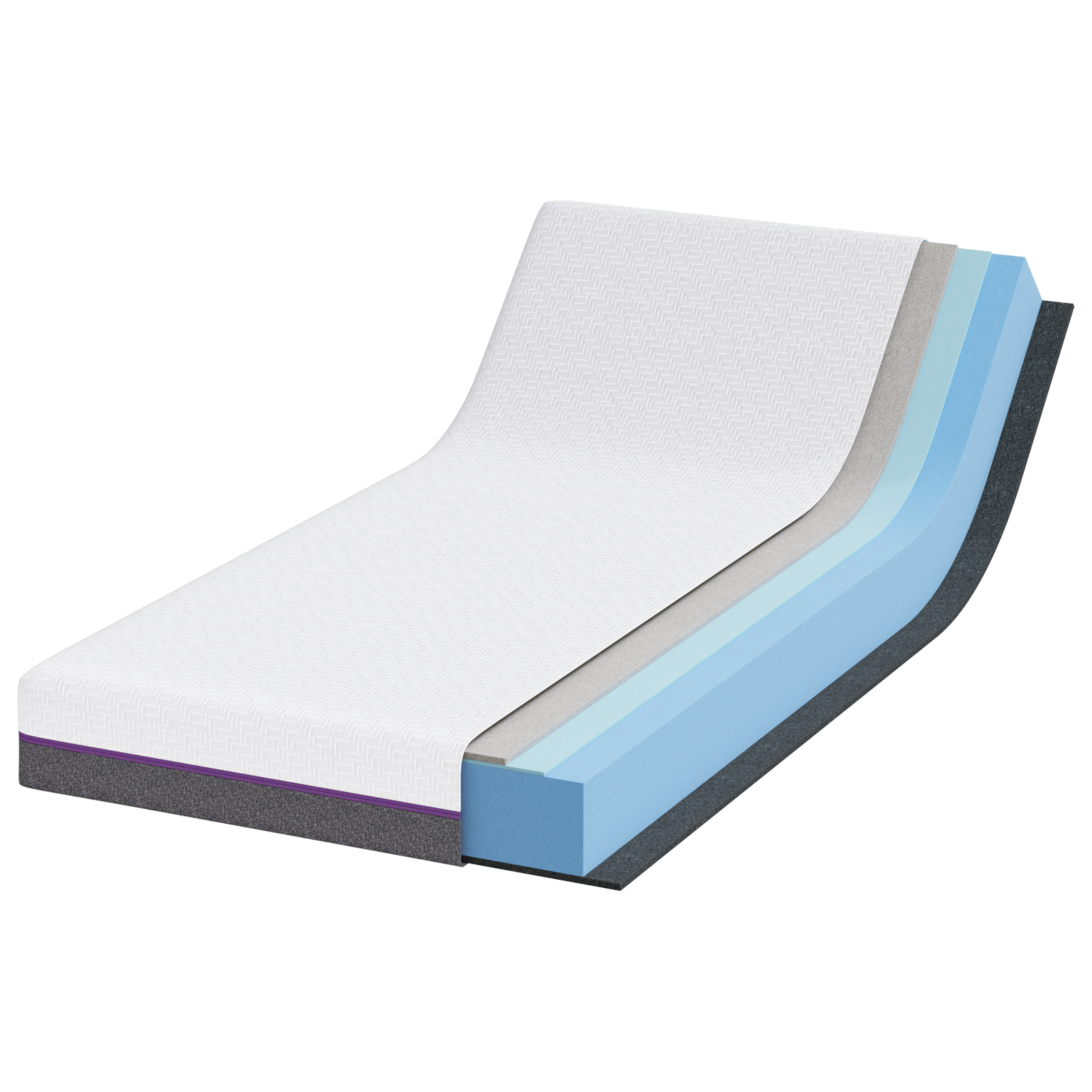 Saltele Alb și gri Țesătură jacquard din poliester 100% GartenMobel Dekor