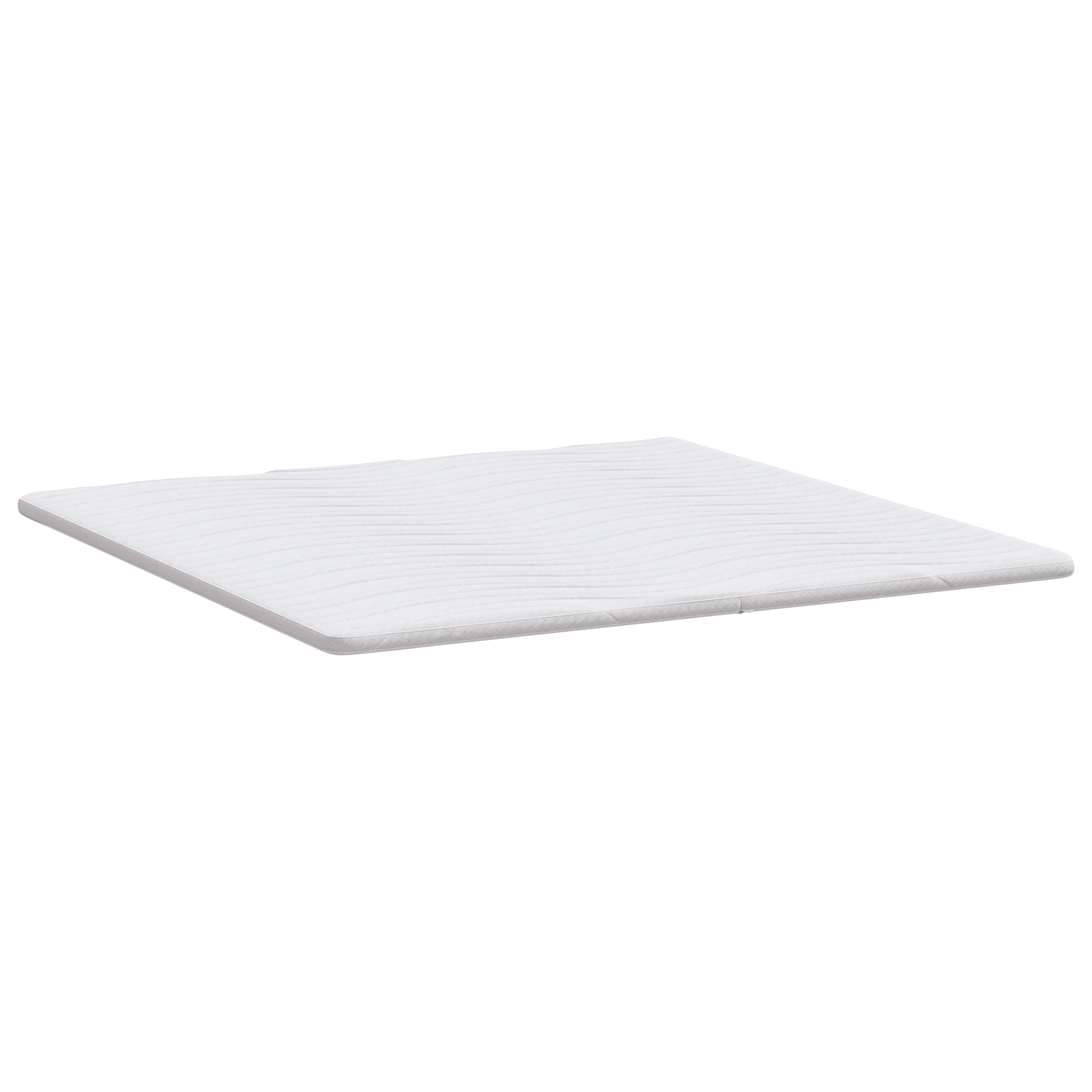 Păturile pentru saltea Alb 200 x 200 cm Polyester fără adeziv GartenMobel Dekor