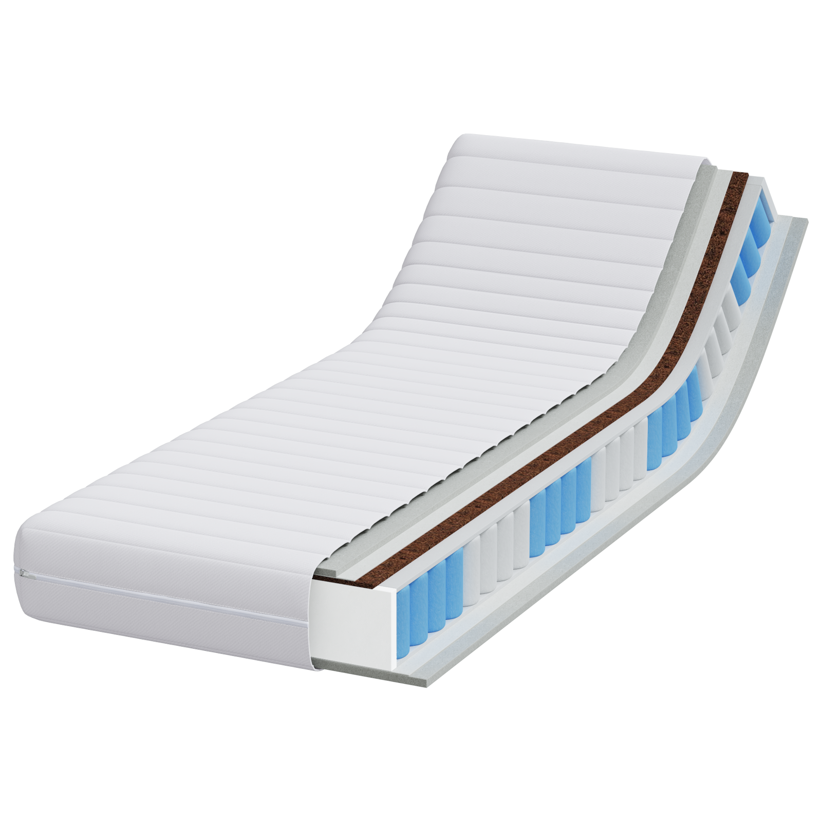 Saltele Alb 80 x 200 cm Țesătură din 100% poliester GartenMobel Dekor