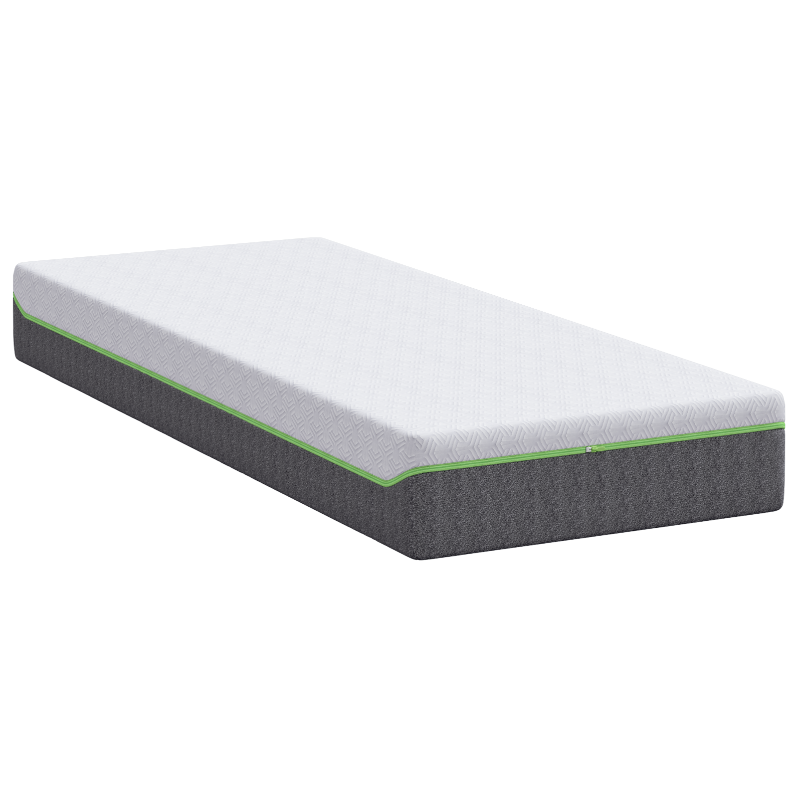 Saltele Alb și gri Țesătură jacquard din poliester 100% GartenMobel Dekor