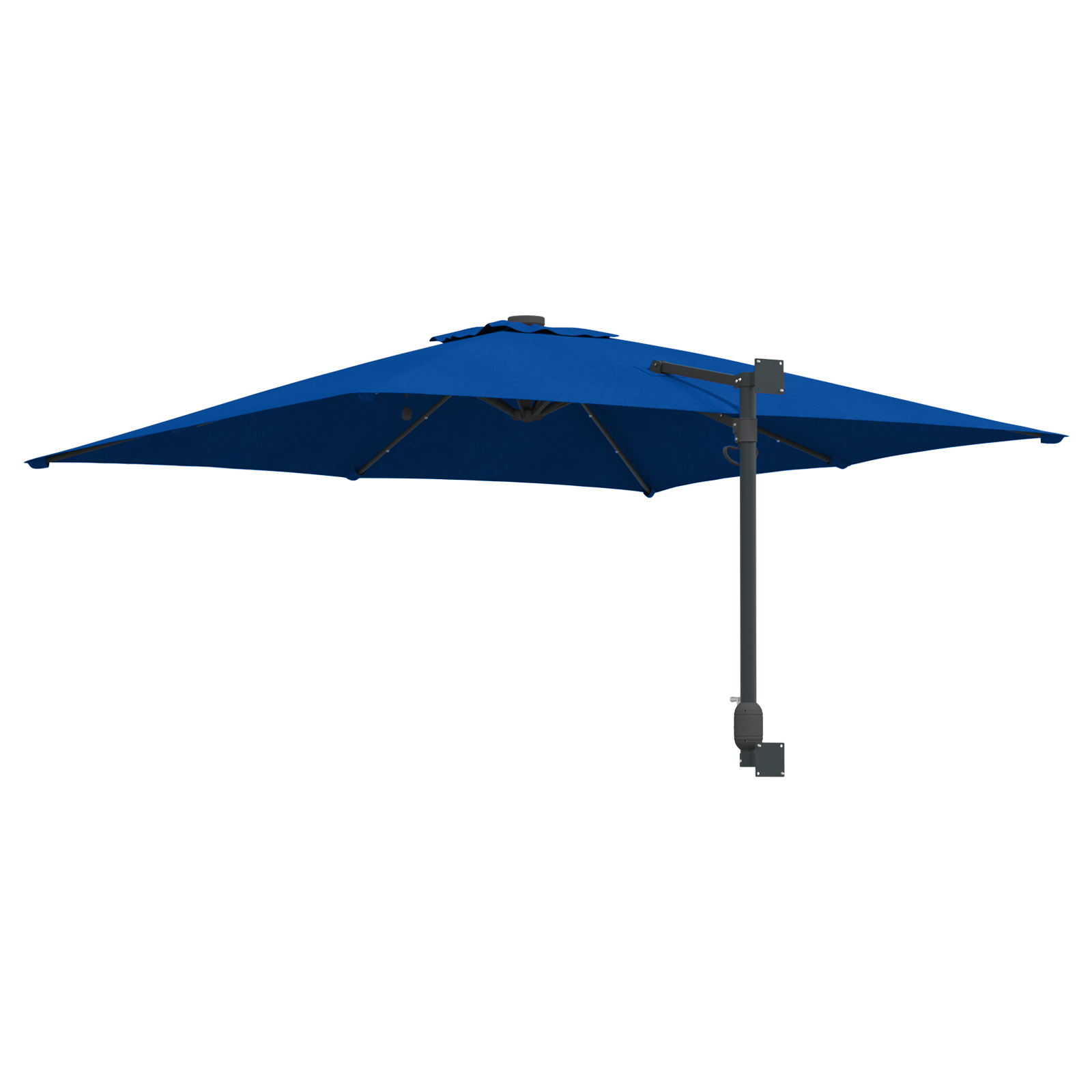 Parasol de Grădină Albastru azur 248.5 x 247.5 x 160 cm GartenMobel Dekor